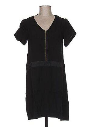 Rochie scurtă mâneci scurte mâneci scurte negru CLO&SE femeie