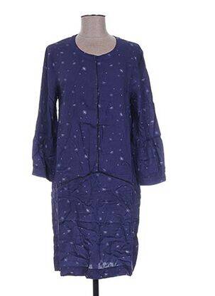 Rochie midi mâneci lungi mâneci lungi albastru CLO&SE femeie