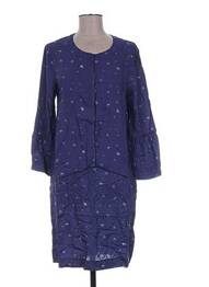 Rochie midi mâneci lungi mâneci lungi albastru CLO&SE femeie