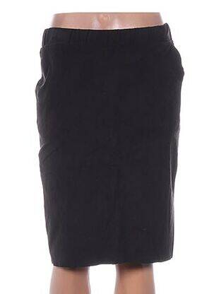 Fustă midi negru ICHI femeie