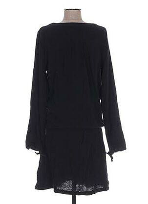 Rochie de maternitate guler rotund negru COLLINE femeie