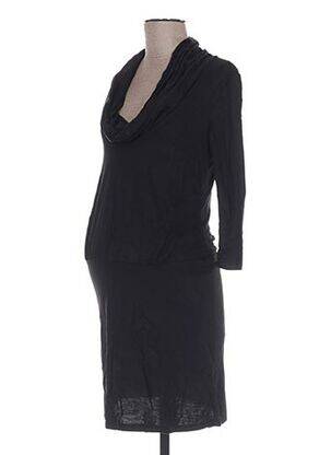 Rochie de maternitate guler scoică gigant negru COLLINE femeie
