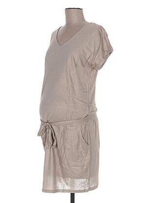 Rochie de maternitate inserții bej COLLINE femeie
