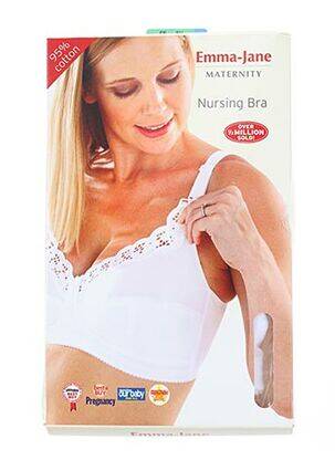 Lenjerie maternitate alb EMMA JANE femeie