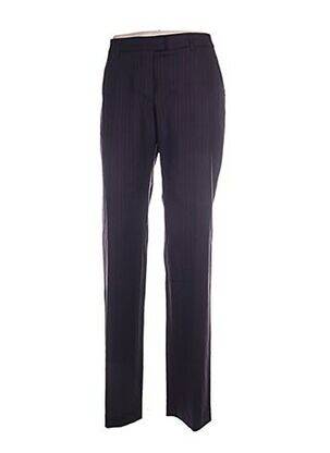 Pantalon drept talie cu cleme talie înaltă violet BILL TORNADE femeie