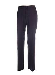 Pantalon drept talie cu cleme talie înaltă violet BILL TORNADE femeie