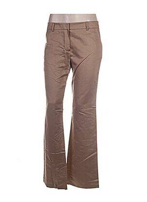 Pantalon drept maro LOLA femeie