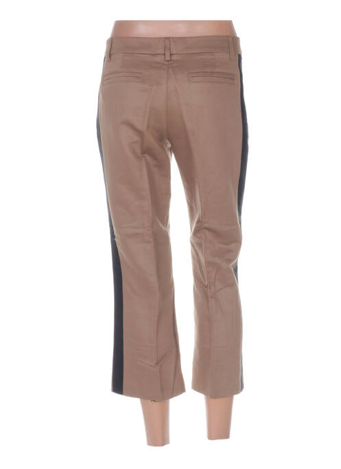 Pantalon trei sferturi maro LOLA femeie