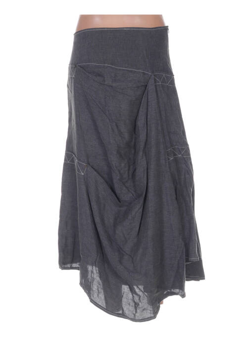 Fustă lungă gri TRICOT CHIC femeie