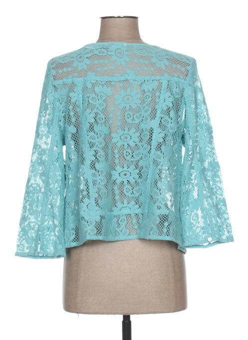 Vestă cu mâneci lungi albastru AGATHE & LOUISE femeie