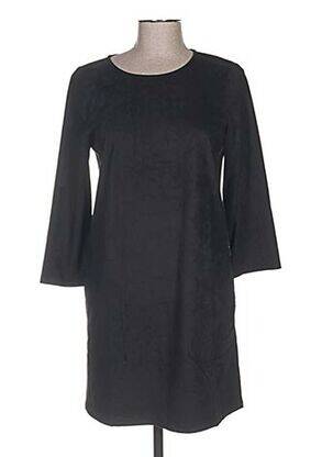 Rochie scurtă mâneci 3/4 mâneci 3/4 negru BEST MOUNTAIN femeie