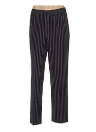 Pantalon drept talie elastică albastru NICE THINGS femme