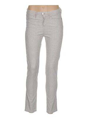 Pantalon subțire talie joasă albastru ISLOW femeie