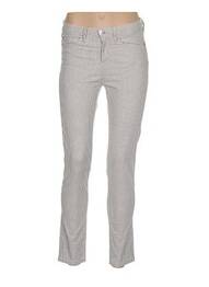 Pantalon subțire talie joasă albastru ISLOW femme