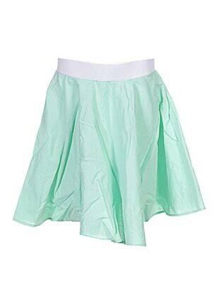 Fustă midi albastru APHELIOTE fată