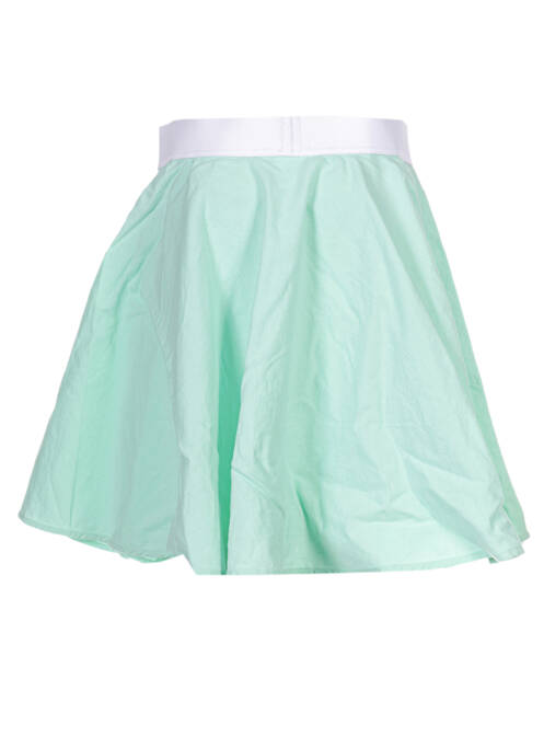 Fustă midi albastru APHELIOTE fată