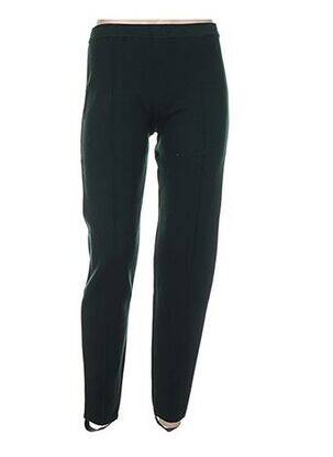 Pantalon talie înaltă talie înaltă verde JACQUELINE COQ femeie