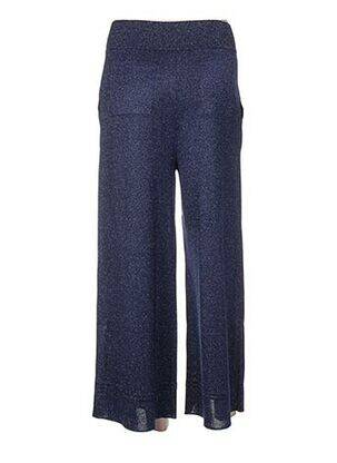 Pantalon buzunare albastru JACQUELINE COQ femeie
