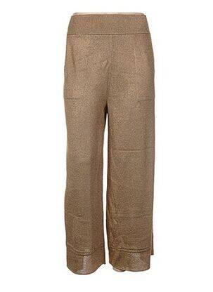 Pantalon buzunare bej JACQUELINE COQ femeie
