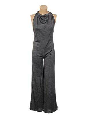 Salopetă-pantalon gri JACQUELINE COQ femeie