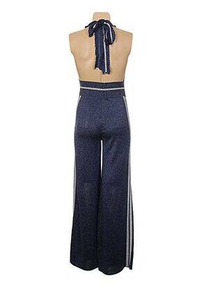 Salopetă-pantalon buzunare albastru JACQUELINE COQ femeie