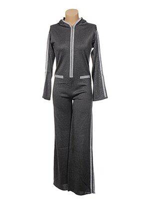 Salopetă-pantalon gri JACQUELINE COQ femeie