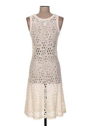 Rochie midi fără mâneci fără mâneci alb JACQUELINE COQ femeie