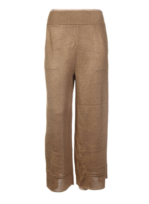 Pantalon bej JACQUELINE COQ femeie