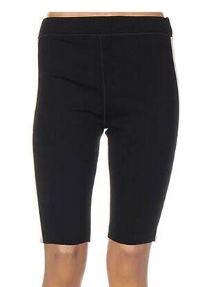 Pantalon de ciclism talie elastică negru JACQUELINE COQ femeie