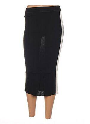 Fustă midi negru JACQUELINE COQ femeie