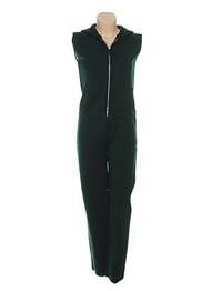 Salopetă-pantalon verde JACQUELINE COQ femeie