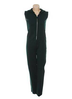 Salopetă-pantalon verde JACQUELINE COQ femeie