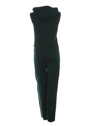 Salopetă-pantalon verde JACQUELINE COQ femeie