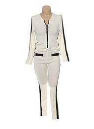 Salopetă-pantalon bej JACQUELINE COQ femeie