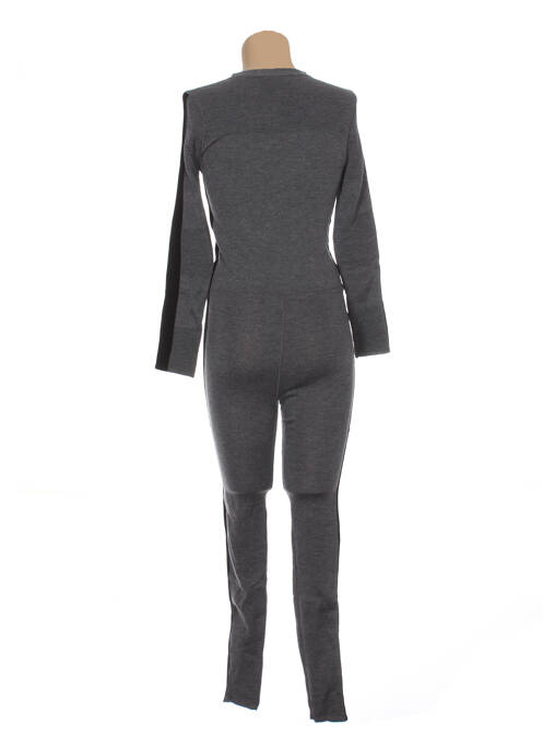 Salopetă-pantalon gri JACQUELINE COQ femeie