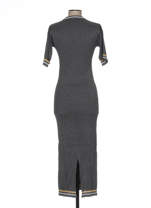 Rochie pulover gri JACQUELINE COQ femeie