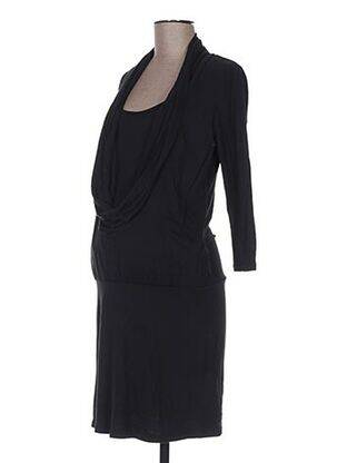 Rochie de maternitate țesătură jersey negru COLLINE femeie