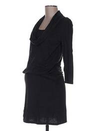 Rochie de maternitate guler scoică gigant negru COLLINE femeie