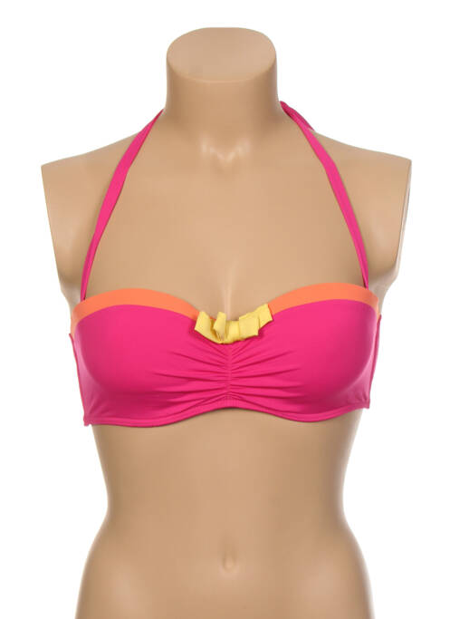 Sutien de costum de baie roz KIWI femeie