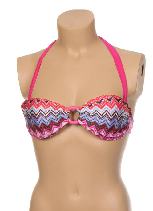 Sutien de costum de baie roz KIWI femeie