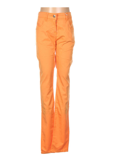 Pantalon slim portocaliu PATRIZIA PEPE FIRENZE femeie