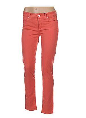 Pantalon slim talie joasă talie joasă portocaliu SPORTMAX femme