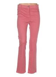 Pantalon drept elasticitate mărime normală roz COUTURIST femme
