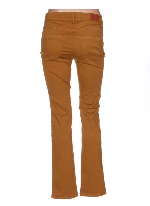 Pantalon slim galben COUTURIST femeie