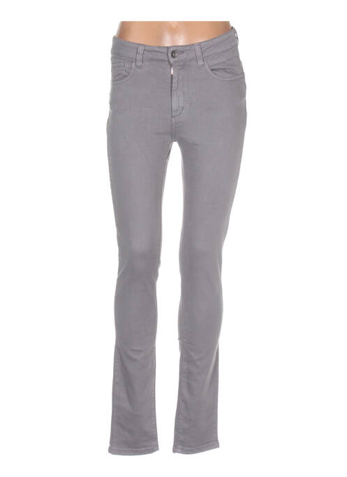 Pantalon slim gri COUTURIST femeie