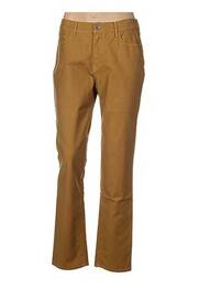 Pantalon drept elasticitate mărime normală galben COUTURIST femeie