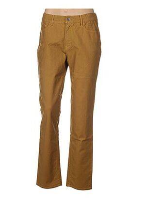 Pantalon drept galben COUTURIST femeie