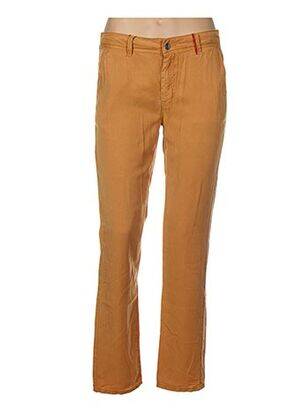 Pantalon chino galben COUTURIST femeie