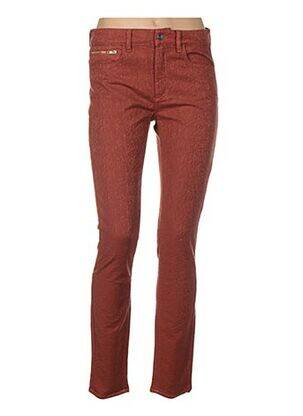 Pantalon slim elasticitate mărime normală roz COUTURIST femeie