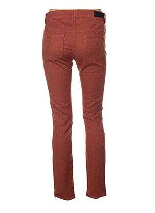 Pantalon slim elasticitate mărime normală roz COUTURIST femeie